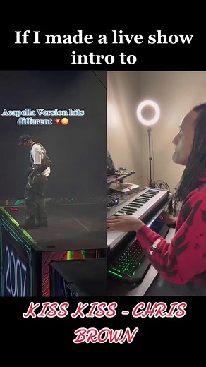 Live Arrangement of Kiss Kiss by Chris Brown