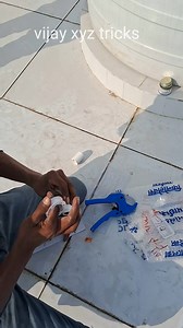 Great Plumbing Trick To Install Ball Valve In Water Tank #plumbingrepair #plumbing #Plumber Part 5 | Vijay Xyz Tricks