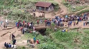 “Merci à AFC/M23-Twirwaneho et aux leaders du mouvement #AFC_M23, ma demande à été faite sur la construction du pont a MUSHAKI dans le #MASISI centre vers l'école E.P INYANNZI dans le Nord kivu.”— Maman Révolution. | AFC/M23-Twirwaneho