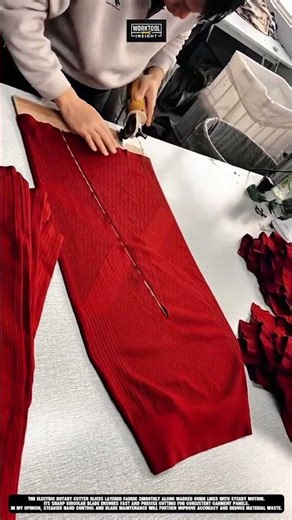 Fabric Cutting Tool using Electric Rotary Cutter | best for Garment Production #tool