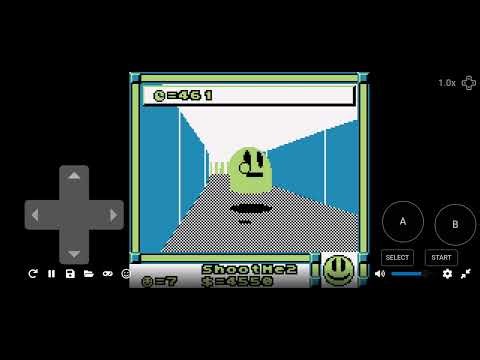 Faceball 2000 (Gameboy) Zone 1 Gameplay