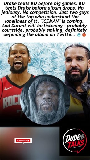 Kevin Durant Is READY for Drake's "ICEMAN" – A Brotherhood Bigger Than Basketball ❄️🏀#Drake #ICEMAN