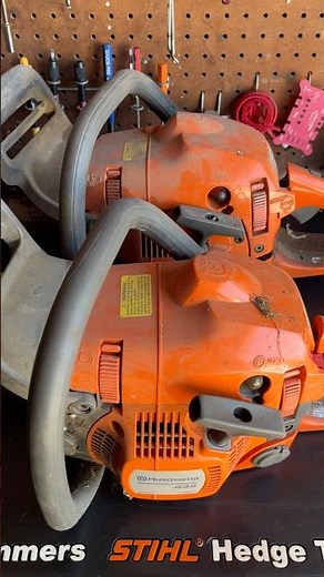 Husqvarna 435 & 450 In For Service #husqvarna #chainsaw #repair #restore #maintenance #modification
