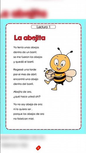 LECTURA CORTA PARA NIÑOS/ INCENTIVA LA LECTURA EN LOS PEQUES CON ESTAS RIMAS 💞 SUSCRIBETE
