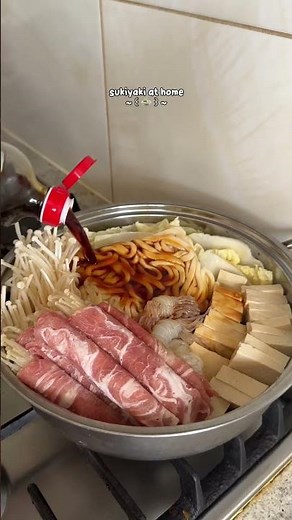 easy sukiyaki at home
