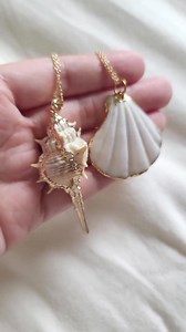 Shell Necklace Gold, Sea Shell Necklace, Beach Necklace, Boho Necklace, Natural Shell Necklace, Beach Jewelry, Real Shell Necklace - Etsy