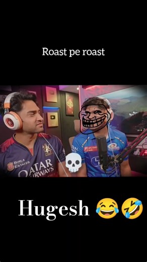 Mythpat Roast Thugesh 😂🤣 | #mythpat #thugesh #shorts #gaming