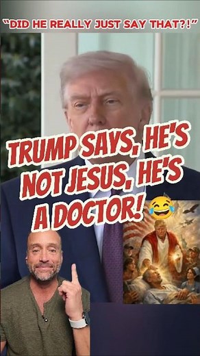 🚨 Trump Addresses The Viral Jesus Meme—And His Explanation Goes Viral