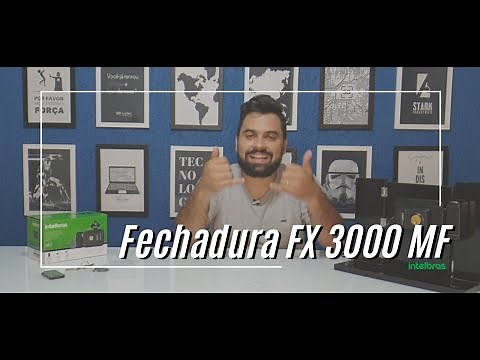 Review Fechadura elétrica com leitor de tag | FX 3000 MF