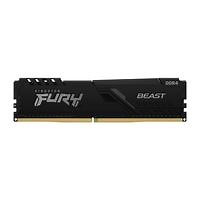 Memória RAM Kingston Fury Beast, 16GB, 3200MHz, DDR4, CL16, Preto - KF432C16BB1/16