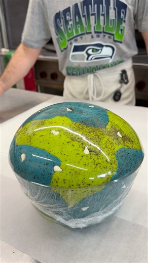 Alida’s Bakery on Instagram: "My kids narrated another day in my life at the bakery 🥹 This time I made a @seahawks themed croissant, so of course they had to mention the game because they’re excited to watch this weekend 🏈🥐 While I’m working through dough and croissants, they’re adding their own personality to the story and that’s what makes these videos special. Bakery life, family life, and kids growing up in the middle of it ❤️ Moments like this remind me why I love building something that