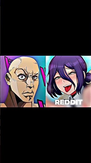 ANIME VS REDDIT #rock #reddit #anime
