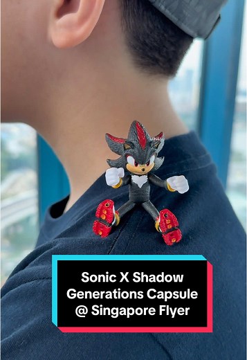From now till 23 March 2025, hop onboard the limited time Sonic X Shadow Generations themed capsule at the Singapore Flyer for an experience like not other! Available daily from 2pm to 6pm (hourly). Also, be sure to catch Sonic the Hedgehog 3 in cinemas now! #Sonic3 #SonicMovie3 #SonicMovie3SG #SonicTheHedgehog #SonicTheHedgehog3 #SonicXShadowGenerations #Sega #WhatToWatch #WhatToBuy #PS5 #Geek #fyp #fypシ
