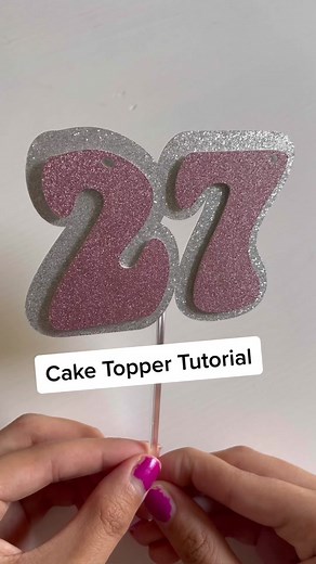 Cricut Cake Topper Tutorial