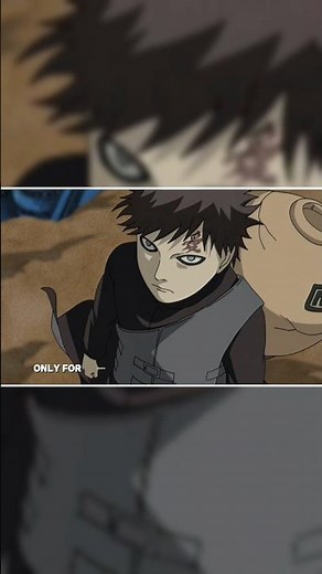 Gaara Vs Deidara In Suna Village #naruto #anime #shorts