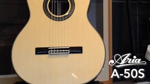 Aria A-50S Classical Guitar Sound Demonstration & Features Overview