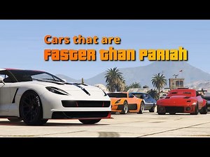 GTA V Online Cars that are faster than Pariah | Beat Pariah Easily