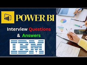 Interview Questions Asked in IBM | Top Questions & Answers #powerbi