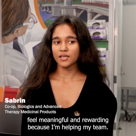 From day one, our student employees know the meaning of their work. Co-ops and interns get to see their impact first-hand by helping to advance important initiatives at Biogen. Hear students, their supervisors, and program advisors share their experiences. Explore our programs available to students here: https://ow.ly/gMuC50UpWVl | Biogen
