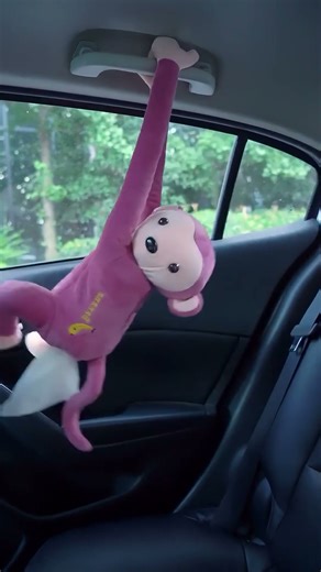 Cuddly Monkey Tissue Box