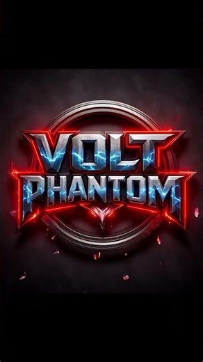 VoltPhantom Electric Logo Animation ⚡👻 | YouTube Brand Reveal
