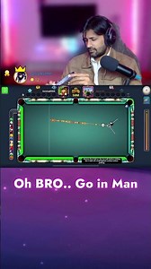 Oh BRO.. GO in MAN 😂 #8BallPool #Miniclip #gamingwithk #TiktokLive #capcut #8ballpoollive