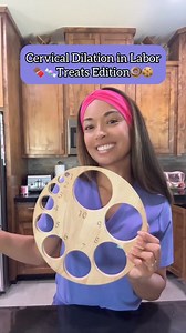 Cervical Dilation in Labor, Treats Edition #reels - - - #cervix #labor #birth #laboranddelivery #dilation #pregnacy #pregnant #firsttimemom #expecting #childbirth #women #candy #treats | Anna the Nurse