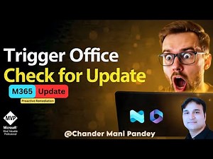 Intune Tutorial - Trigger M365 | Microsoft Office Check for Update Using Proactive Remediation