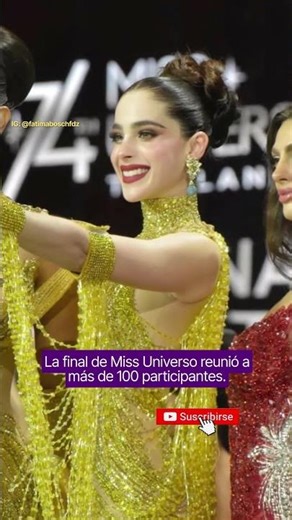 Fátima Bosch encendió la final de Miss Universo 2025