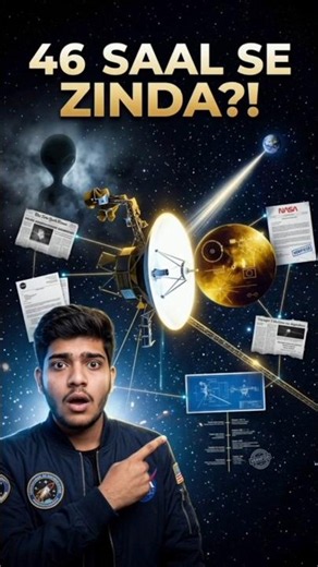 Voyager 1 Spacecraft Kya Hai? NASA Ka Sabse Door Probe | Interstellar Space Explained