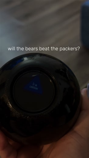 in the magic conch shell we trust 🐻⬇️ @Chicago Bears #beardown | Packers Vs Bears