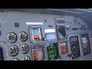 Learjet 60 Inside of the cockpit