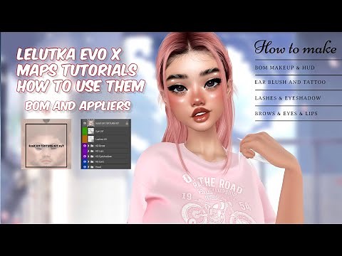 How to use the Lelutka Evo x Map | Second Life