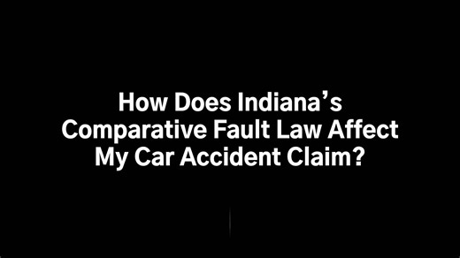 How does Indiana's comparative fault law affect your car accident claim? Find out now! #leecossellfeagley #Lcflaw #nleelaw #indianapolis #lawyers #personalinjury