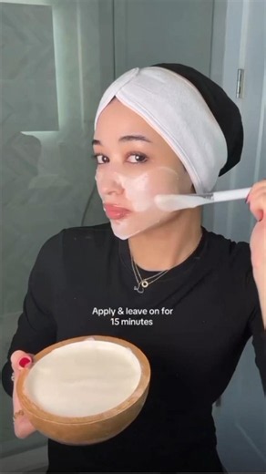DIY Korean Rice Face Mask for Glowing Skin ✨| Remove Acne Scars Naturally #skincare #koreabeauty