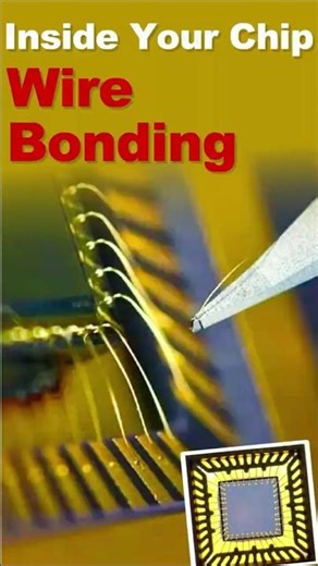 This Tiny 20 Micron Gold Wire Connects Thousands of Circuits Inside Your Chip