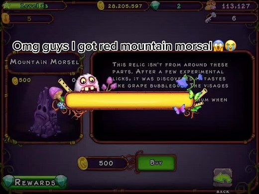 How to Get Red Mountain Morsel in My Singing Monster | Cursed Mount Morsel Explained