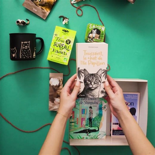 🐱 🐾 Coffret livres 𝗖𝗛𝗔𝗧 : une expérience pleine de tendresse !