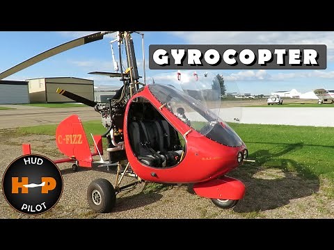 First flight in a Gyrocopter: RAF 2000