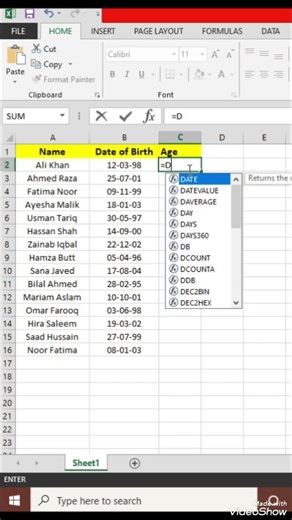 Excel trick you must know #exceltips #exceltricks #officeskills #spreadsheet #exceltutorial#googles