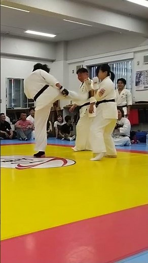 KARATE女子 現役選手の昇段20人組手の対戦相を頑張りました！2026年6月27日 於：優真会本部道場 #フルコンタクト空手#沖縄剛柔流空手道#古武道#修道會#極真空手 #日本徒手空拳道連盟