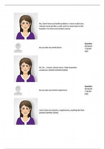 Conversation Concept Lab Results Turned InHealth Assessment Shadow Health SCORE 100%