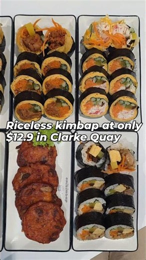 [Clarke Quay] Oni Kimbap — Korean kimbap with a riceless twist tucked in CQ Central