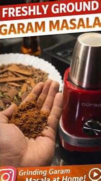 The Right Way to Grind Dry Masalas at Home #garammasala #grinding #grinder #curaa #blendlab #viral