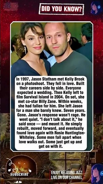 Why Kelly Brook Left Jason Statham After 7 Years. #TrueStory #CelebrityCouples #Shorts