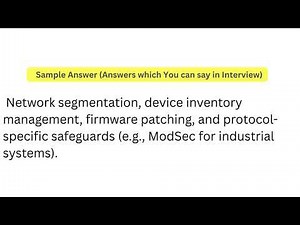 Cyber Security Analyst Interview Questions & Answers | Ace Your Job Interview