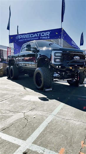 #F250 #6x6 on 40” New Mutant X-RT Predator Tires & 24” @TISwheels @offroadexpo Day 2 Booth #9201-LI