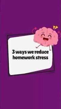 3 Ways We Reduce Homework Stress 🧠| Episode 6 🎬
