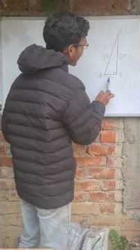 Can you find the third side of this triangle?