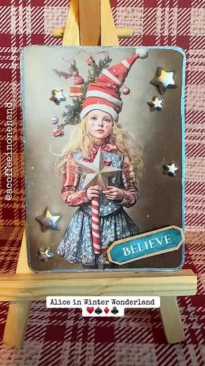 Alice in Winter Wonderland- the full series. Who is your favourite character? #artisttradingcards #atccards #tradingcards #aliceinwonderland #christmascards